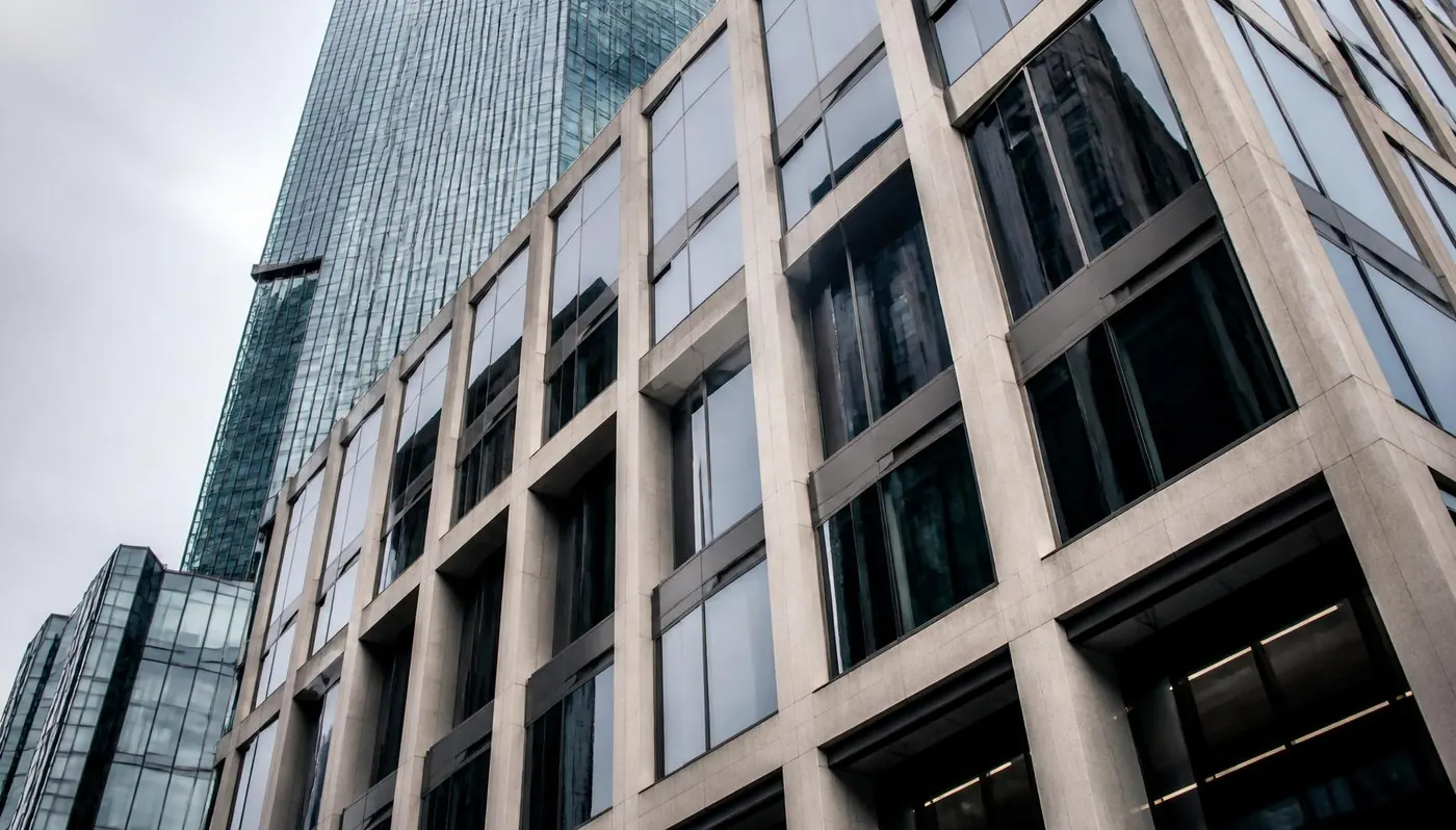 Retail shopping centre exterior